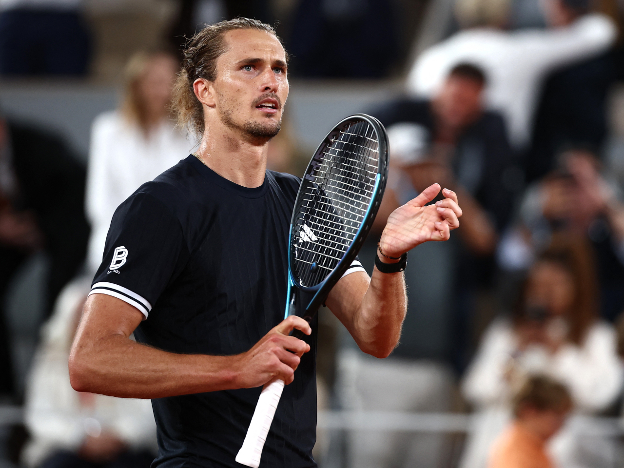 Zverev's latest victory puts him in the semi-finals of Roland Garros for the fifth time in his career. Photo: Reuters