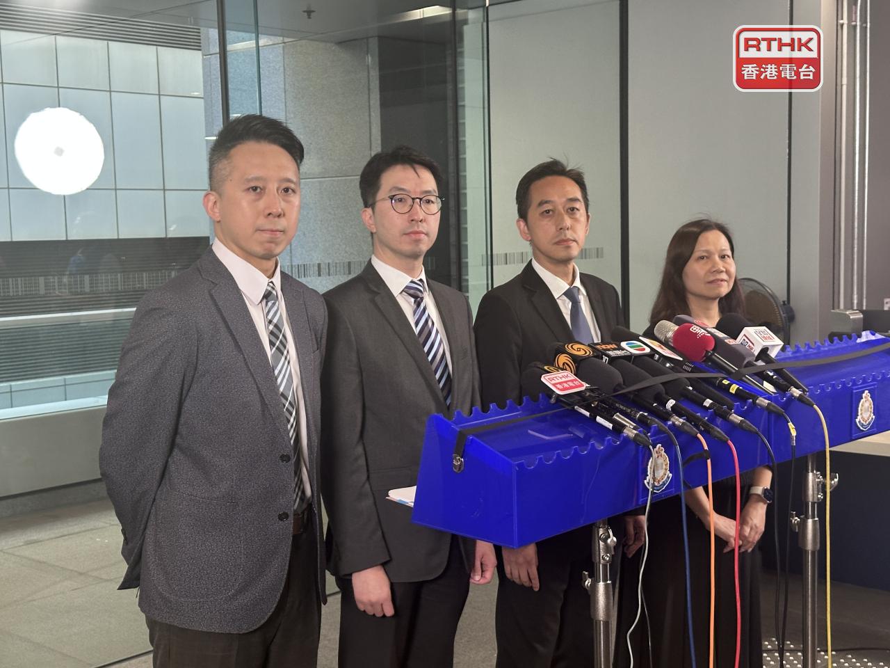 Senior social work officer Stephanie Lee, right, says the Social Welfare Department will come up with a plan to ensure that the baby is well taken care of. Photo: RTHK