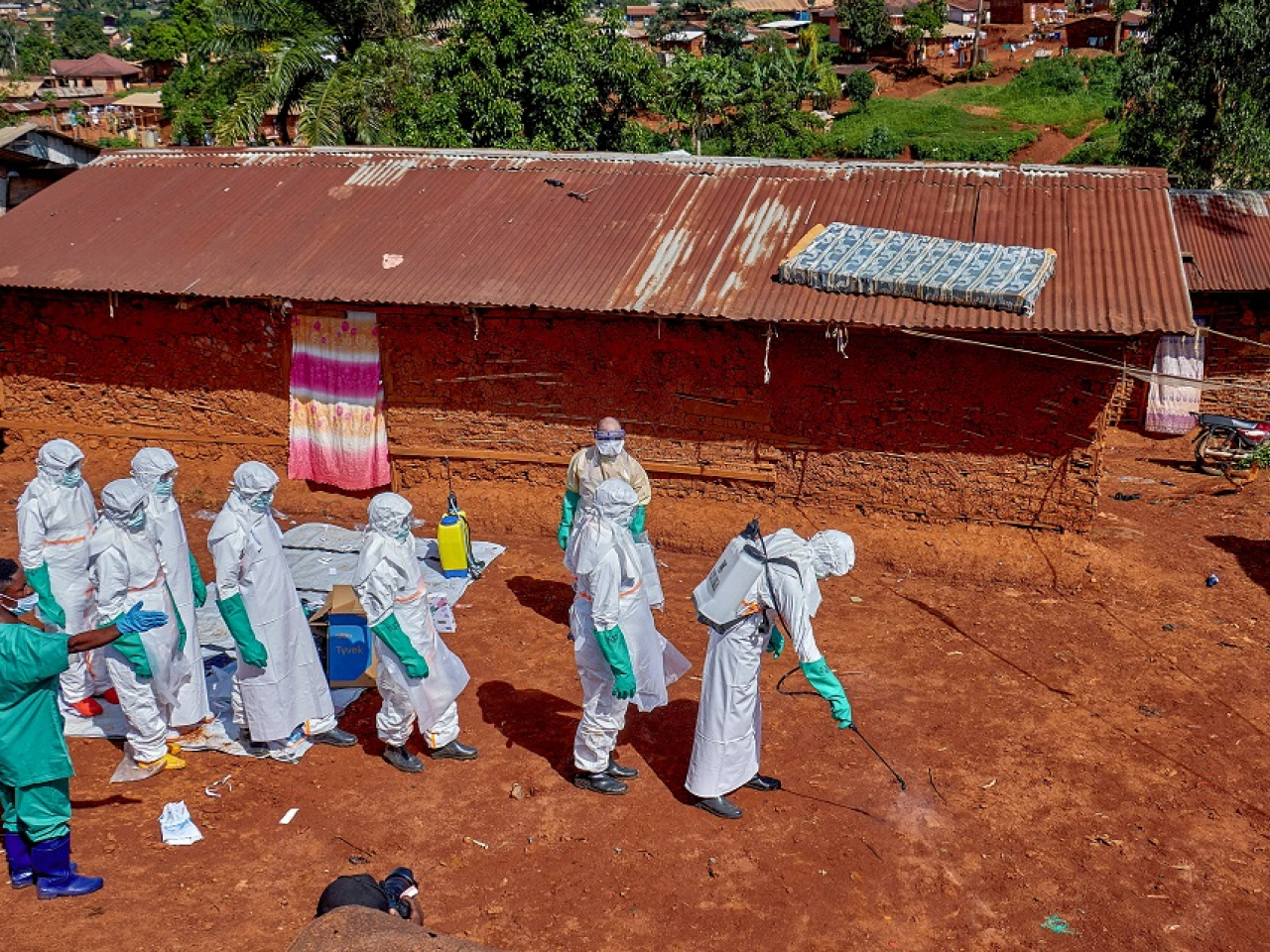 The WHO says the risk from the outbreak is "very high" at the national level, "high" at the regional level, and "low" at the global level. File photo: Reuters