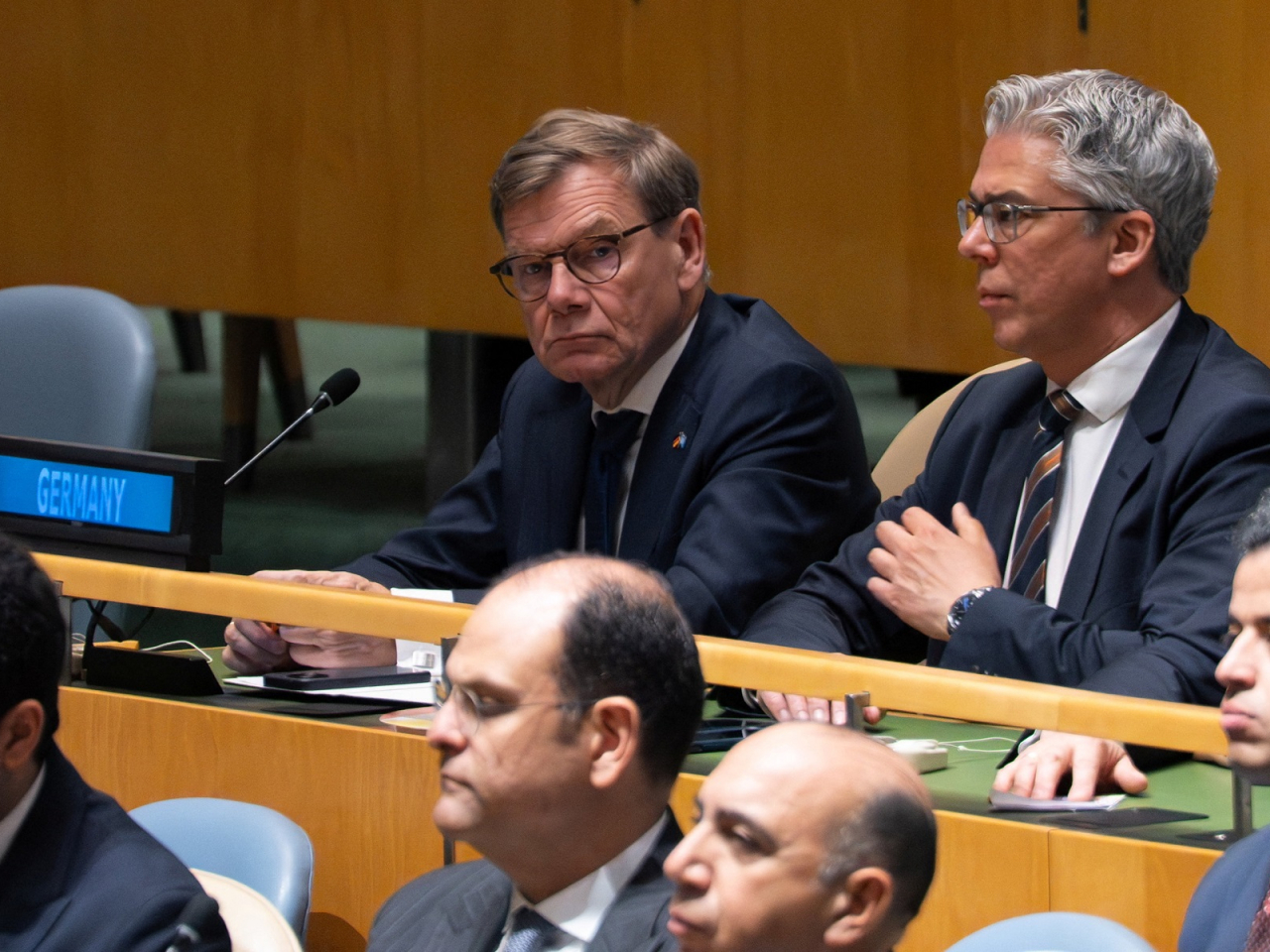 German foreign minister Johann Wadephul has accused Russia of stirring up sentiment against his country. Photo: Reuters