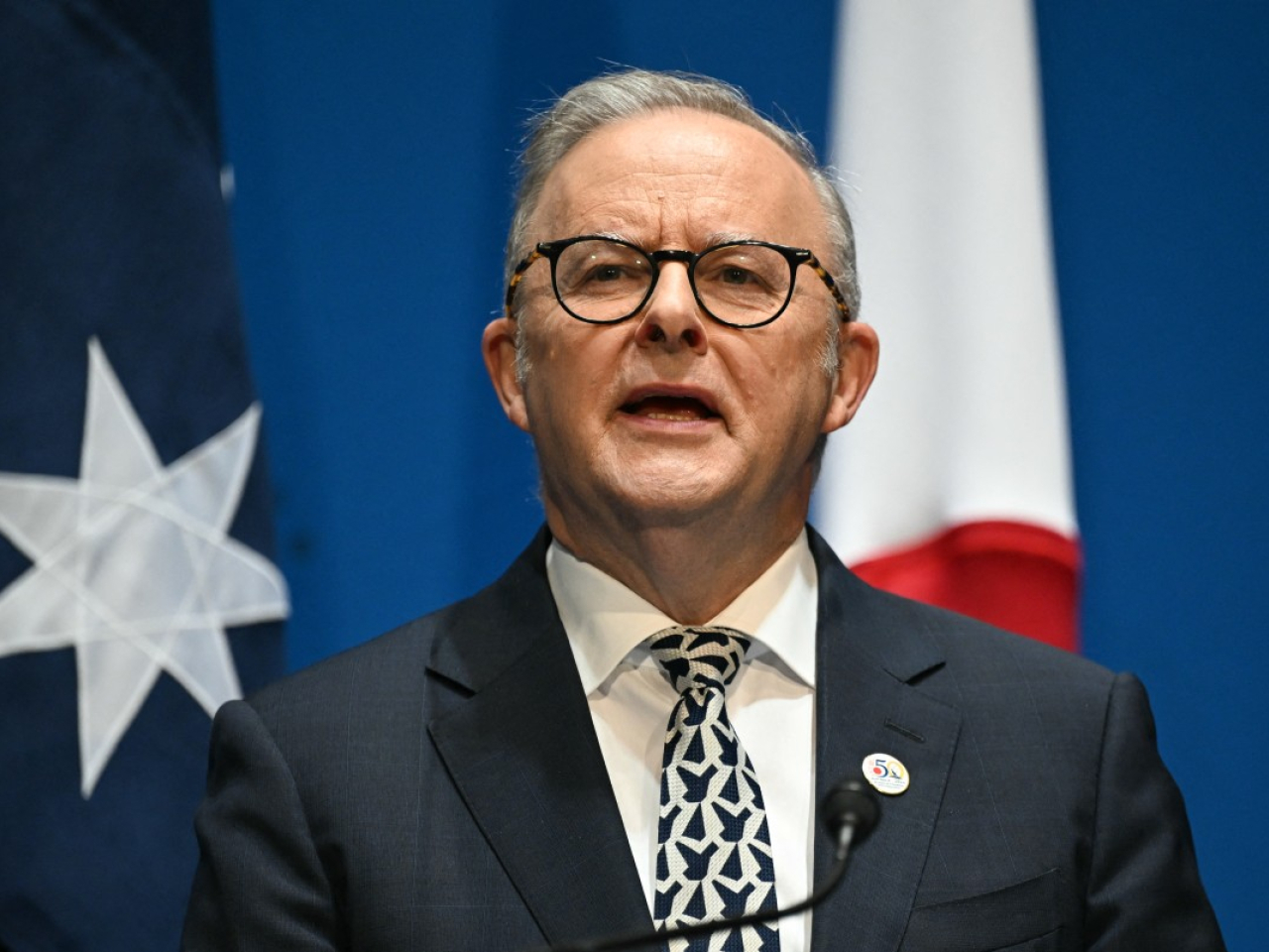 阿爾巴內塞說，美國政府的關稅政策背離了長期以來的共識，即是關稅不會為徵稅國帶來益處。（法新社資料圖片）
