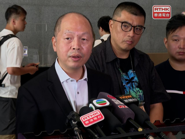 蔡冠龍引述楊何蓓茵在會上回應，會將意見向行政長官及行政會議轉達。（陳永祥攝）