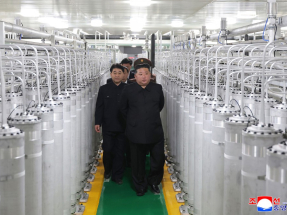 金正恩視察新投產核物質廠　強調要加強核武力