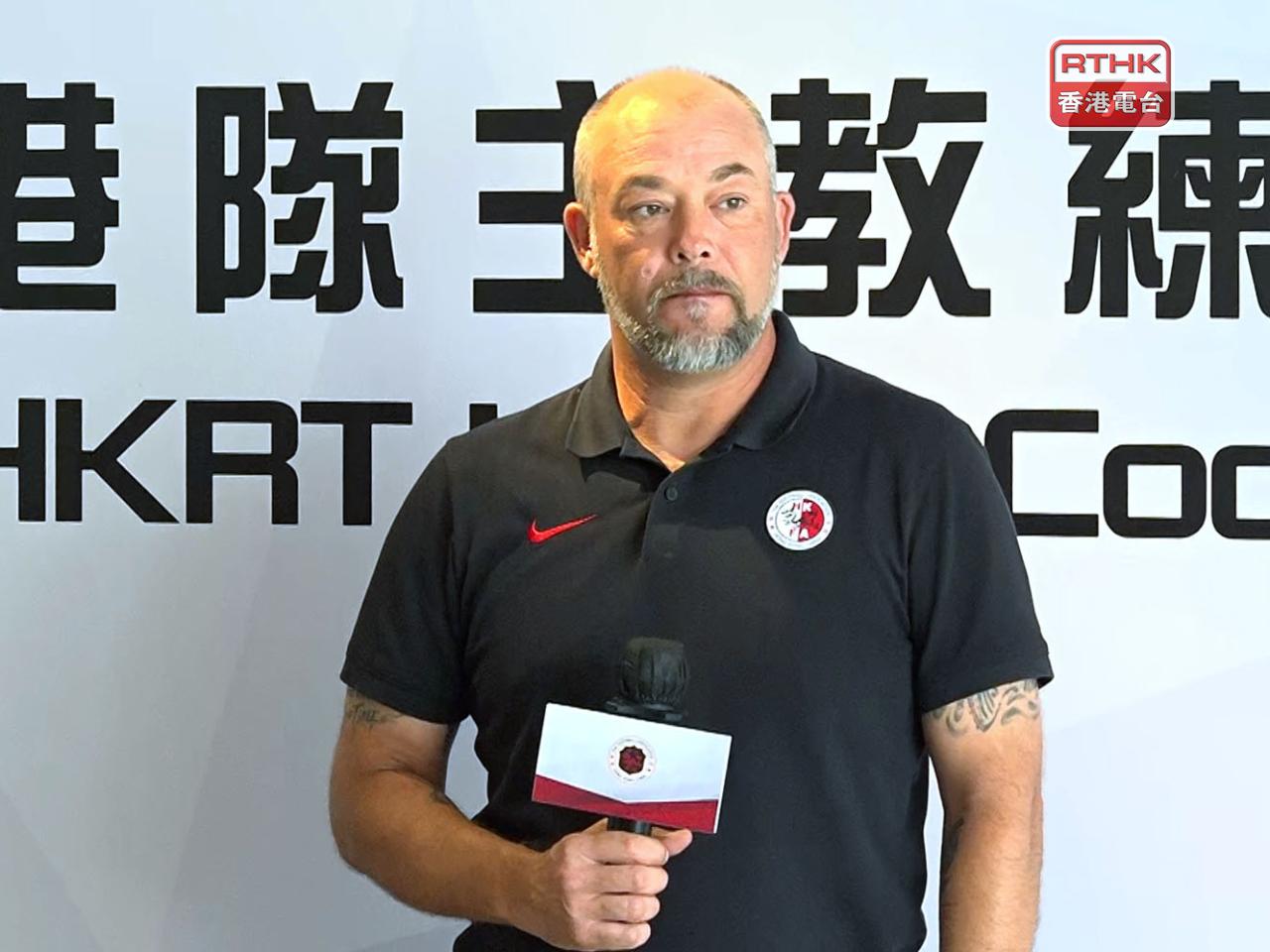 中國香港足球總會正式委任盧比度為中國香港男子代表隊主教練。（郭志強攝）