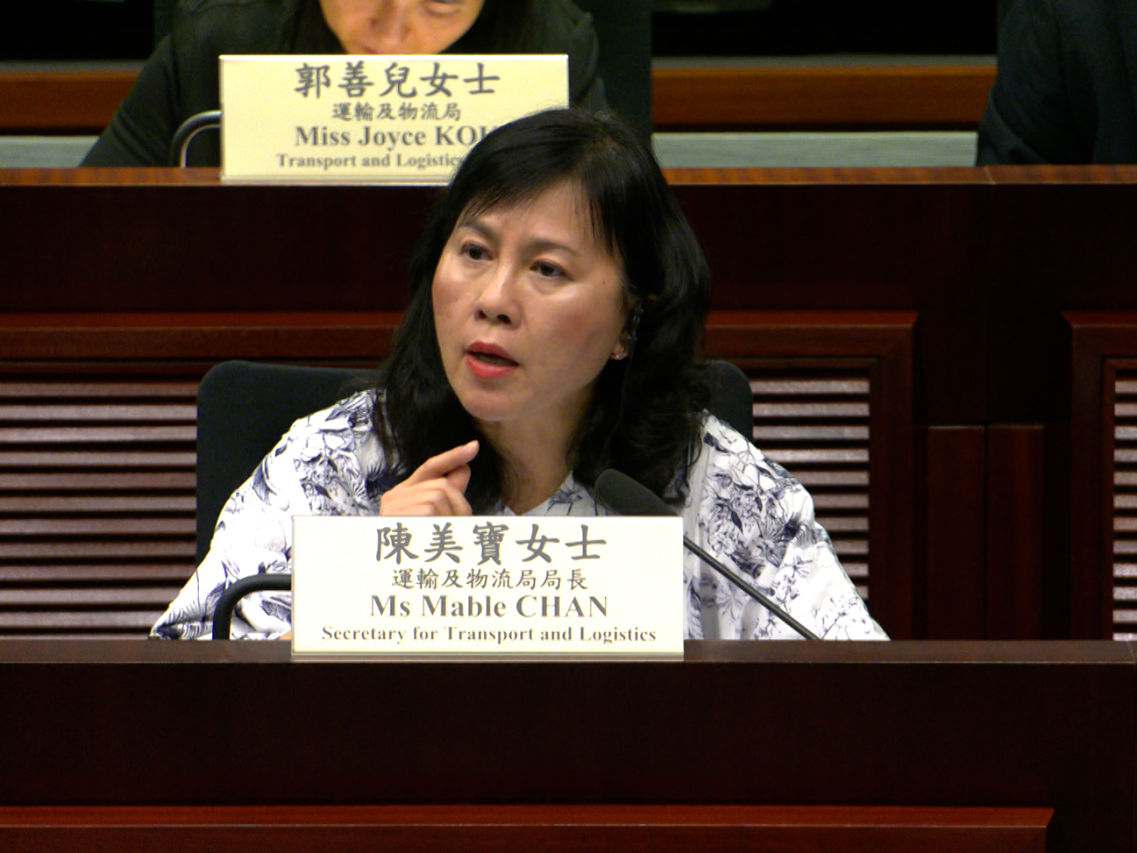陳美寶表示，保險對網約車相當重要。
