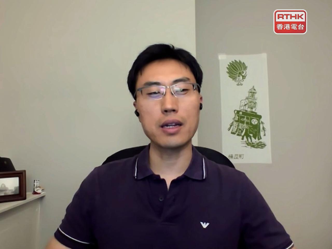 趙通指習近平此行主要目的是鞏固和提升中朝雙邊關係，在重大戰略問題上協調和合作。（視像訪問截圖）