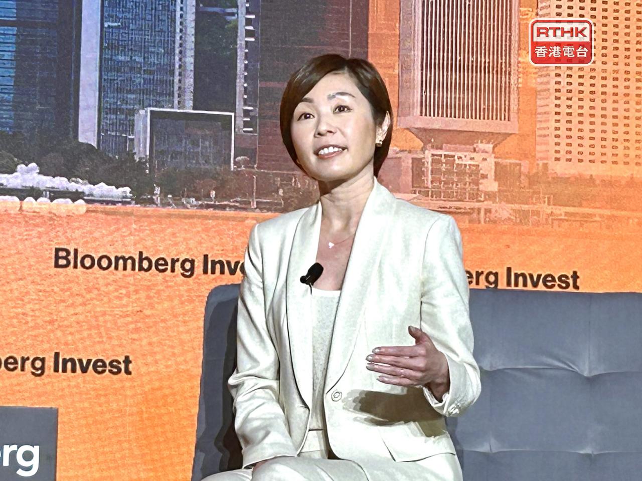 陳家齊稱港投公司本月底或7月初公布去年度投資表現，相信能錄得雙位數回報。（羅煒皓攝）