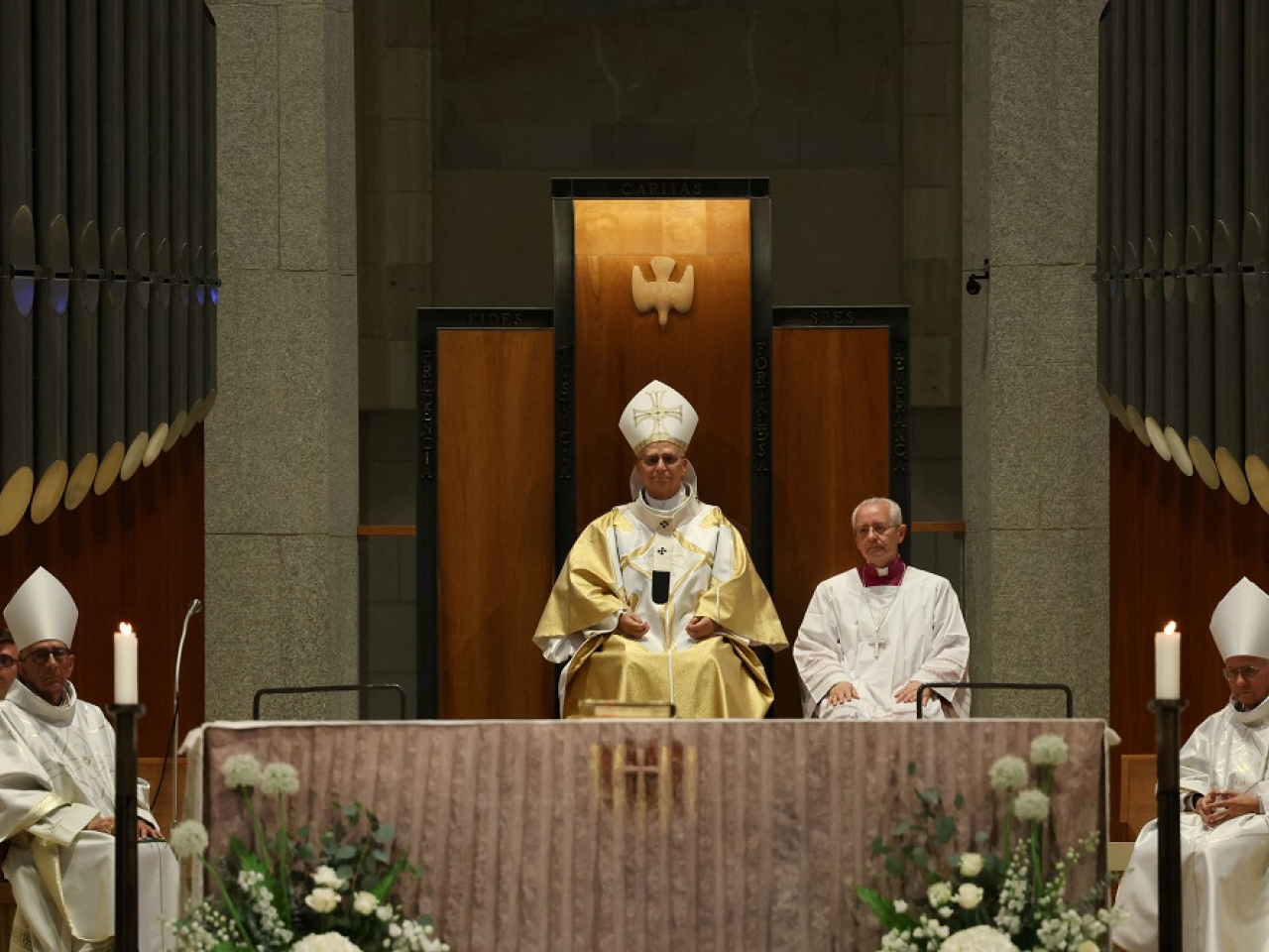 Pope Leo made the comment in a homily at Barcelona's Sagrada Familia basilica. Photo: Reuters