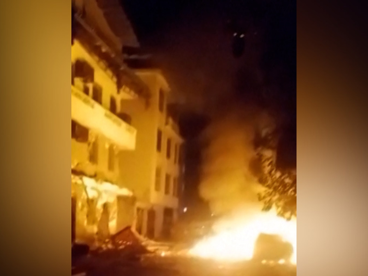 The blast occurred in the small hours of Thursday in Xingan. Photo: Reuters