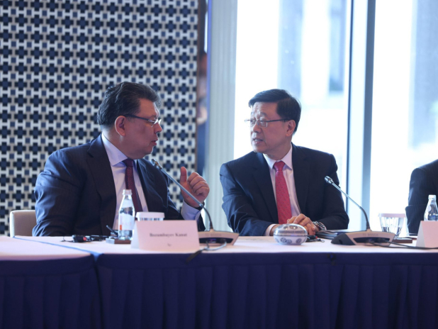 HK ready to support Kazakh tech city: John Lee