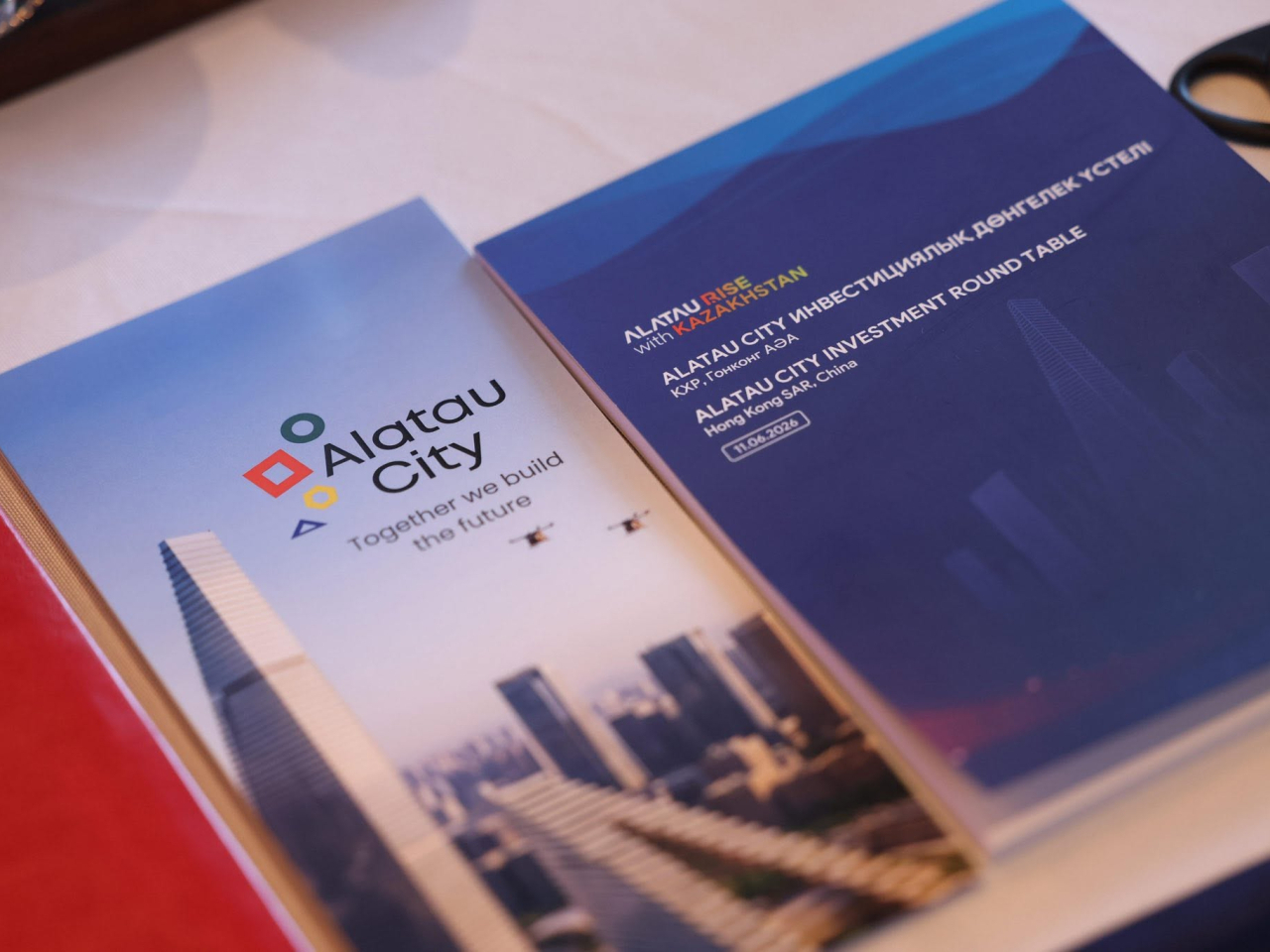 The Alatau City Investment Round Table aims to explore further collaboration opportunities between Hong Kong and Kazakhstan. Photo: Information Services Department