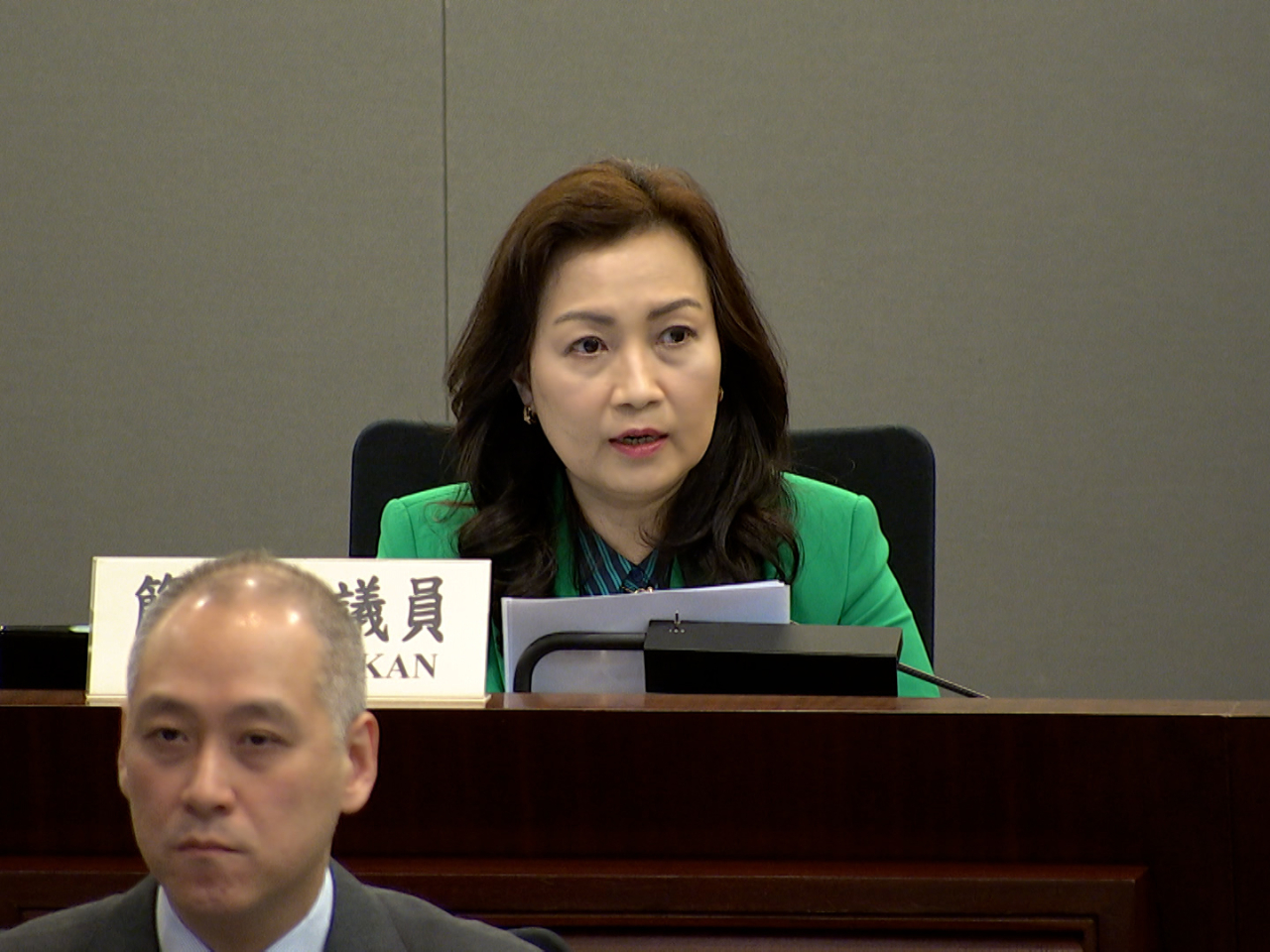 簡慧敏表示，小組委員會昨日經過超過兩小時會議後，已完成審議附屬法例的工作。