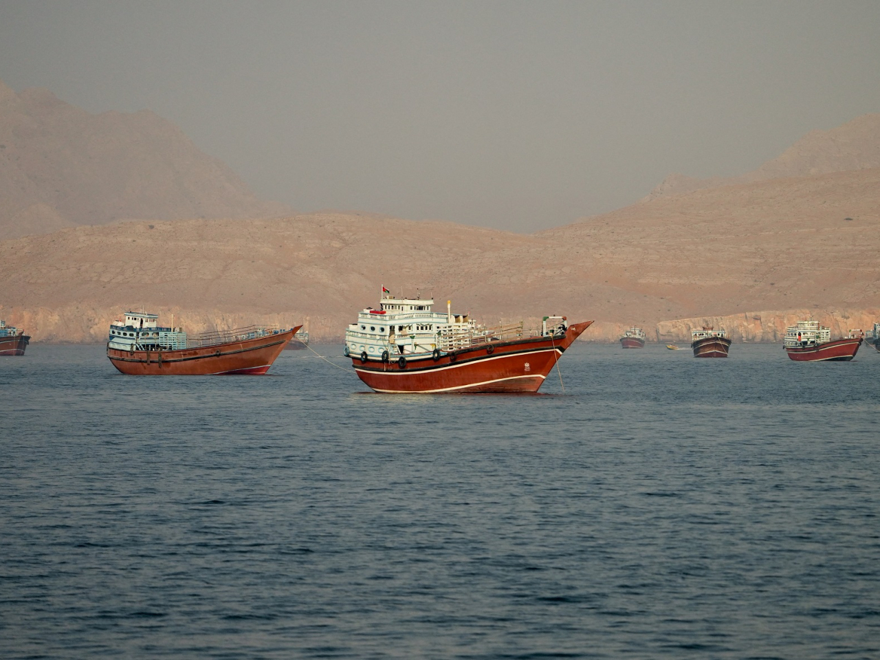 US President Donald Trump said the vital Strait of Hormuz would be open "toll free" while a US naval blockade of Iran ports would end. Photo: Reuters