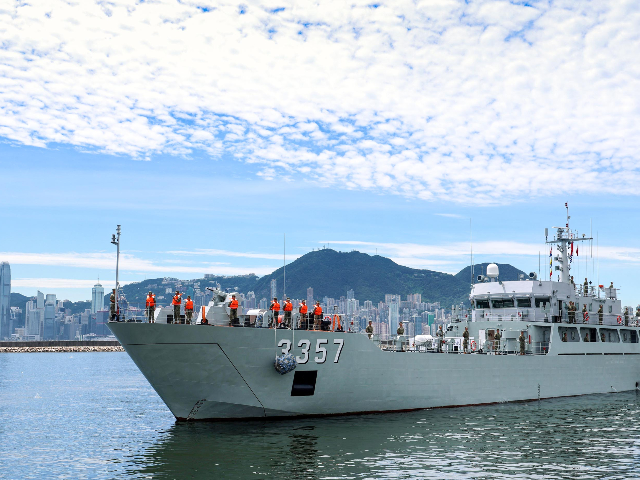 駐軍將舉行軍營開放活動，歡迎市民參觀。（政府新聞處資料圖片）