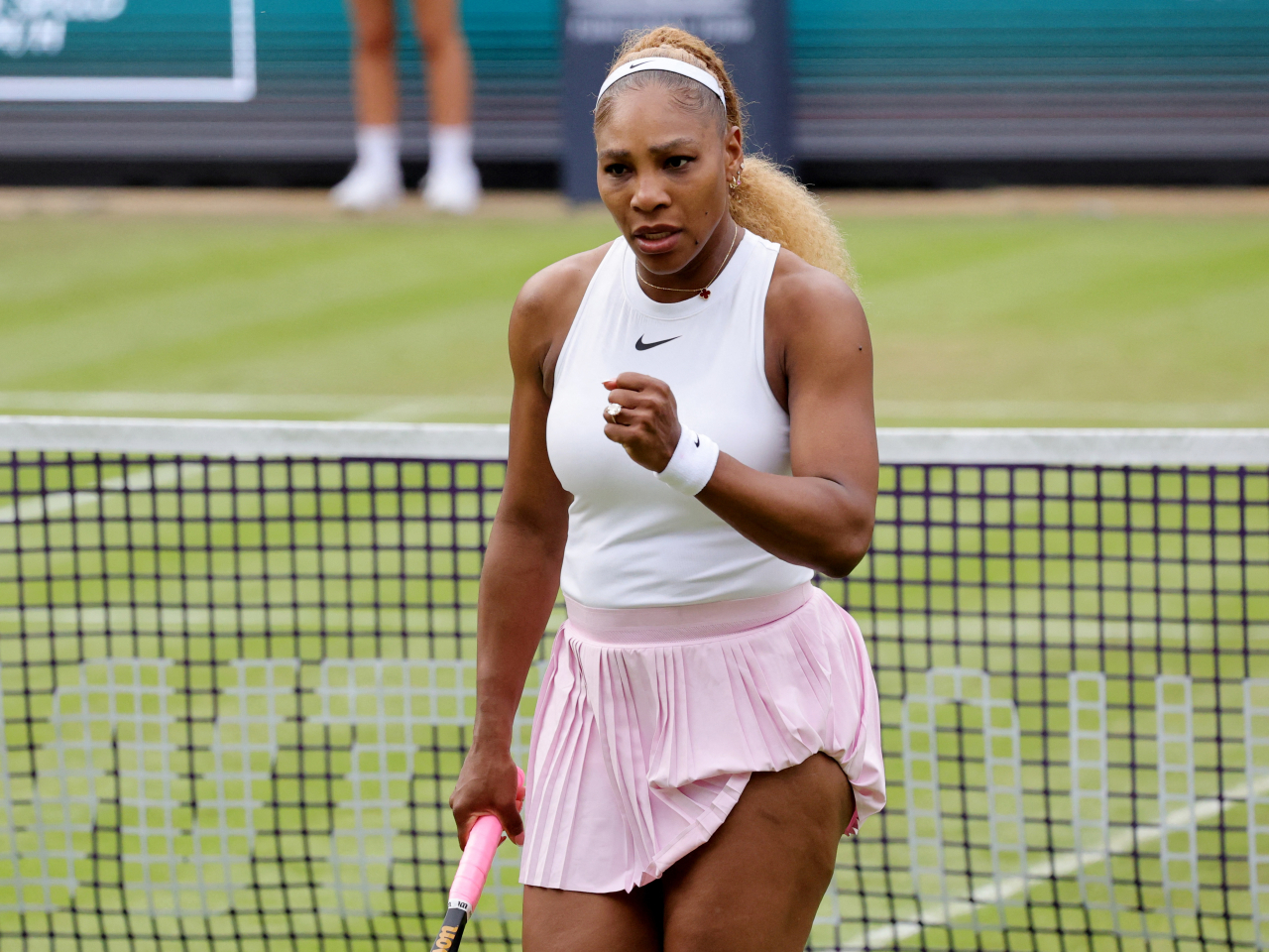 Serena Williams returned to tennis at Queen's Club earlier this month after nearly four years away from the sport. Photo: Reuters