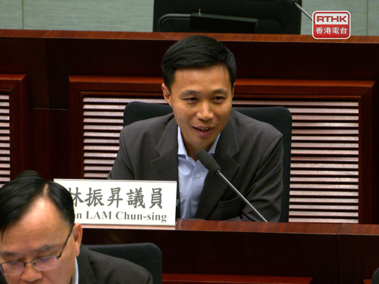 Lam Chun-sing says the unemployment rate in the catering sector has reached at least six percent. File photo: RTHK