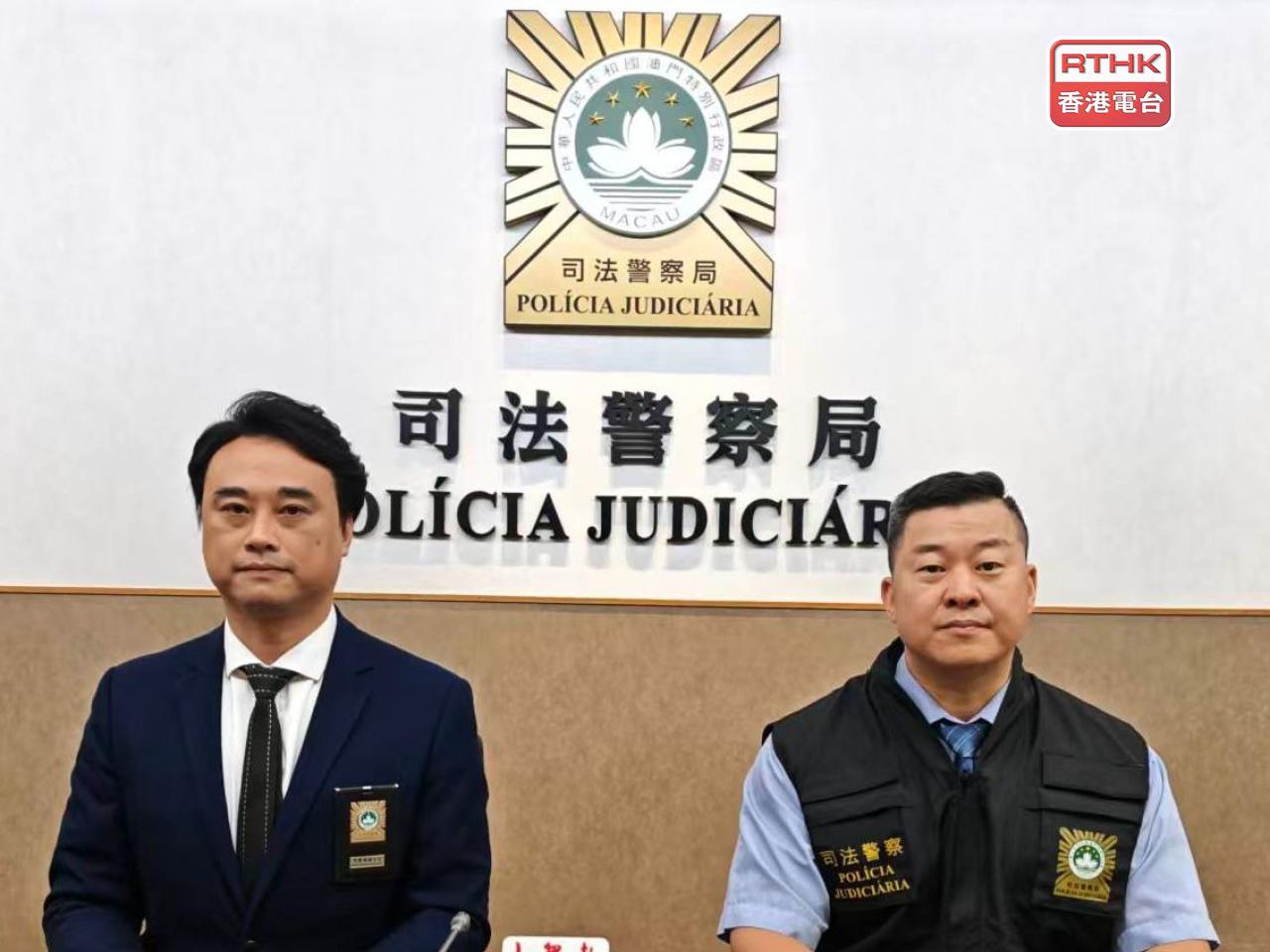 澳門司警發言人強調，未成年人犯罪仍需依法承擔責任，呼籲青少年勿以身試法。（鄭月明攝）