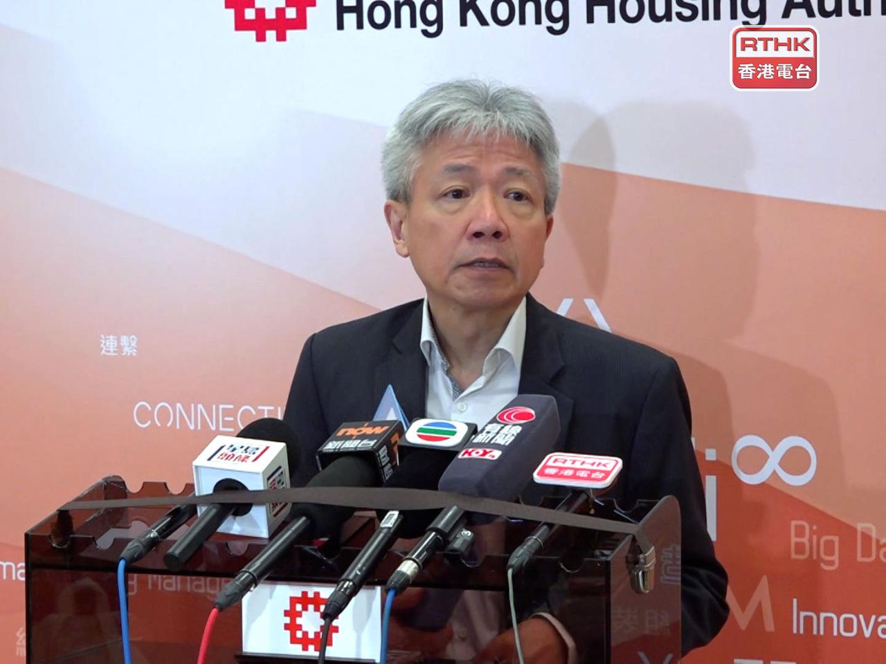 張仁良表示，兩項計劃是希望打破未補價資助出售單位，在出租和出售上的限制，全方位活化現有的房屋資源。（陳苑禧攝）