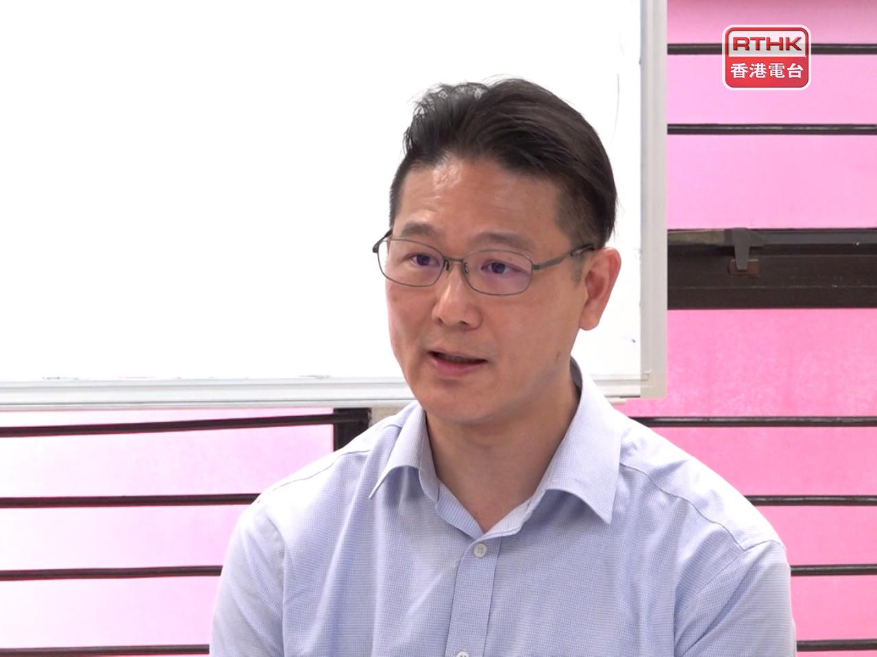 梁子穎認為，「未補價資助出售房屋出租計劃」下出租單位的租金水平，應較私樓單位低，有助紓緩白表人士的租金壓力。（港台圖片）.