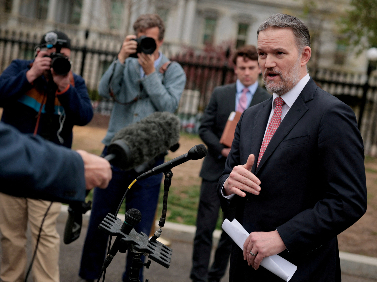 US Trade Representative Jamieson Greer has criticised German plans to lower the prices public insurers pay for medicines. File photo: Reuters