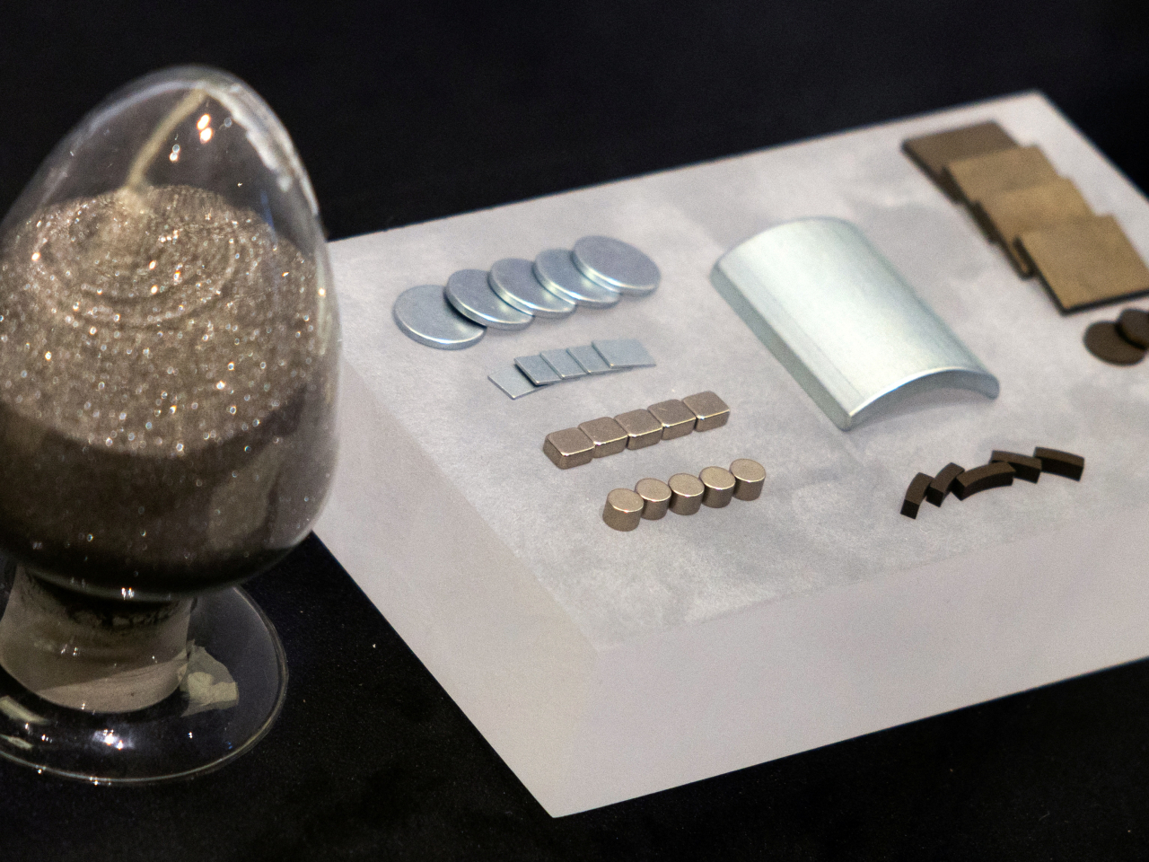 Rare earth magnetic powder and magnets come under the latest export-controls by Beijing to US firms. File photo: Reuters