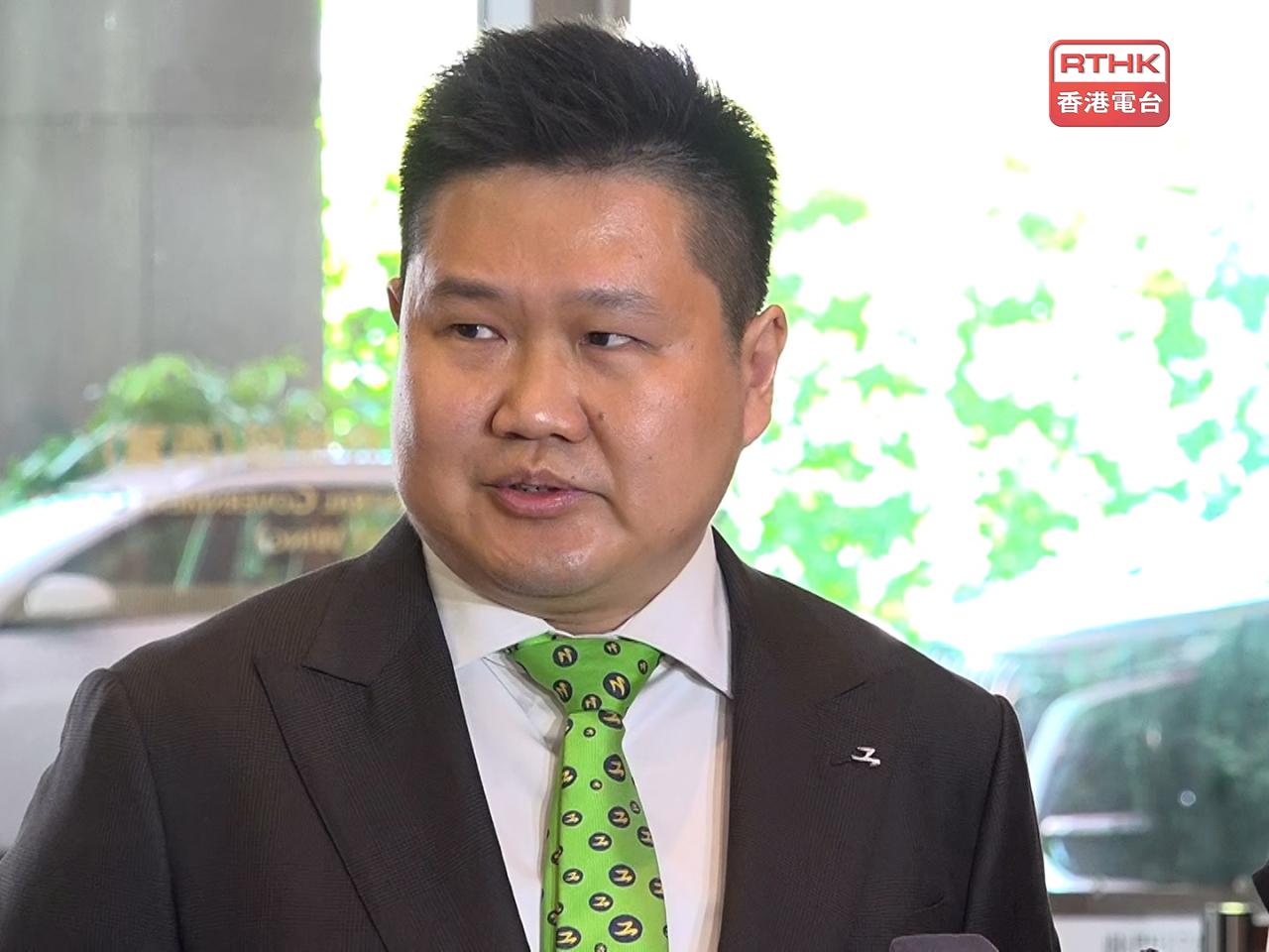 Alfred Ng says the government needs to work on retaining talent who come to study in Hong Kong. Photo: RTHK