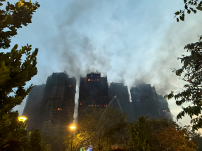 Lit cigarette butt most likely cause of Wang Fuk fire