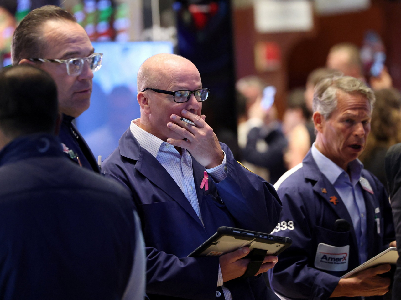 The Nasdaq shed 1.3 percent on concerns over large AI investments by SpaceX and other tech giants. File photo: Reuters