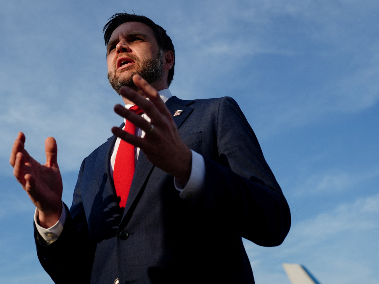 US Vice President JD Vance said talks with Iranian officials in Switzerland had laid a good foundation for a final peace deal. Photo: Reuters
