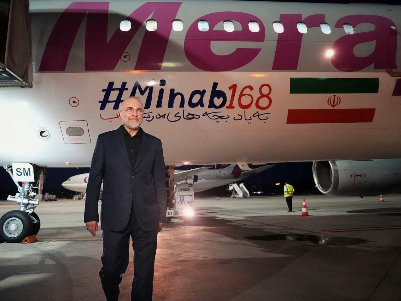 Mohammad Bagher Ghalibaf, arriving in Zurich for talks with the US, says the Strait of Hormuz will never return to pre-war conditions. Photo: Reuters