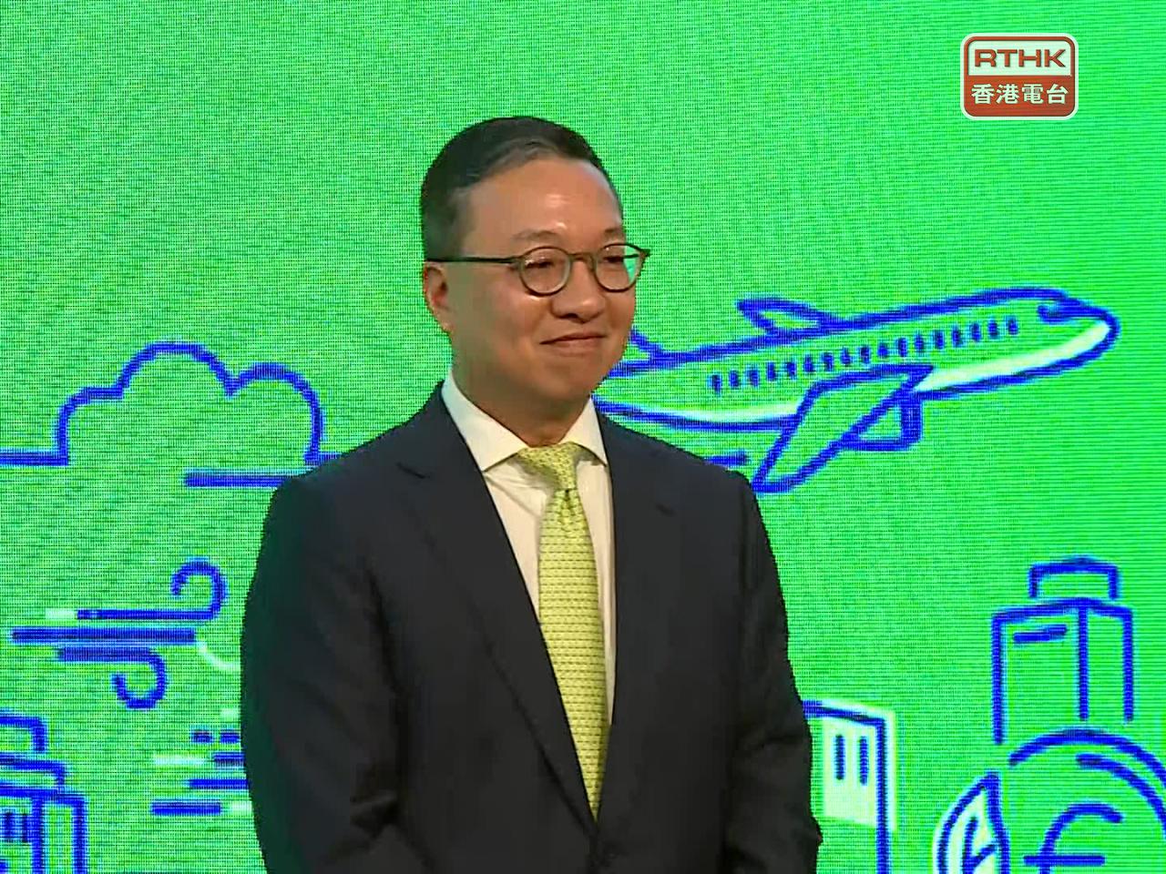 Paul Lam says Hong Kong is making tangible progress toward its 2050 carbon-neutrality goal. Photo: RTHK