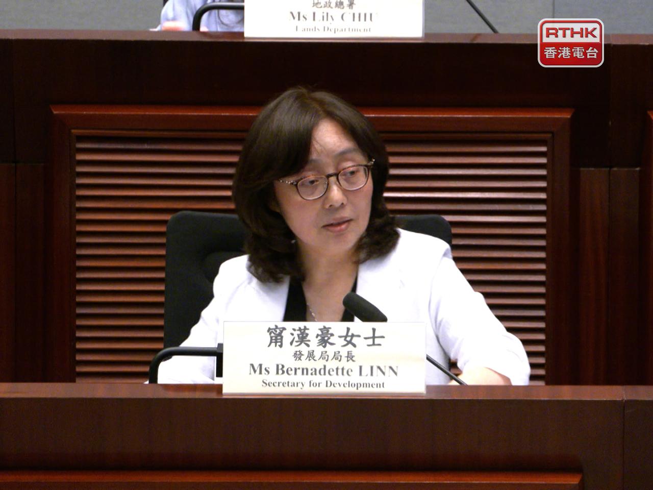 Bernadette Linn says officials have identified around 40 to 50 villages to carry out sewerage-improvement works. Photo: RTHK