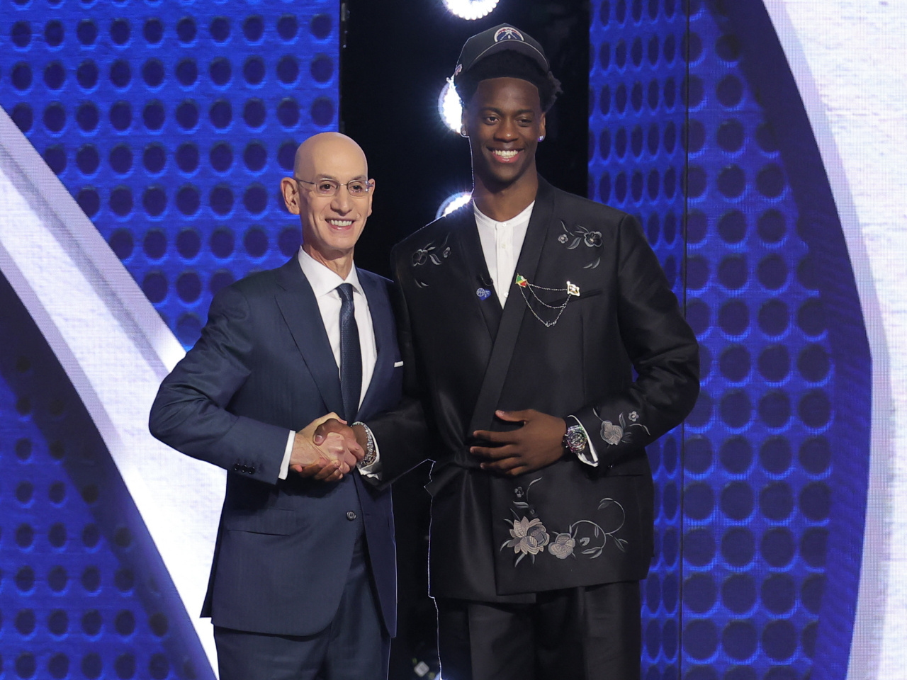 Dybantsa averaged 25 points per game in his one-year season with Brigham Young University in Utah. Photo: Reuters