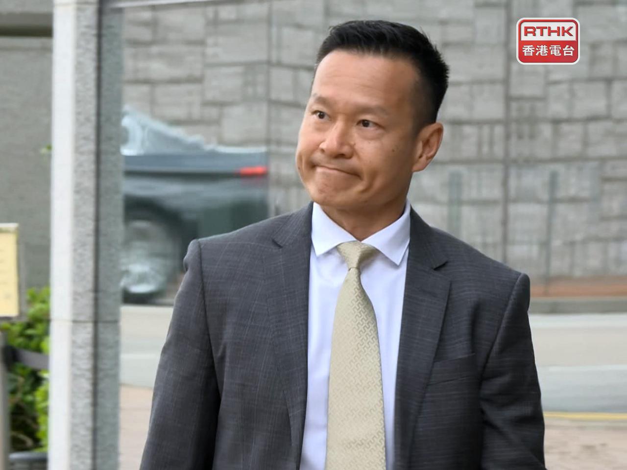 于文陽表示，何偉豪及兩名同行消防員跟足指引，沒有違規。（梁禎祥攝）