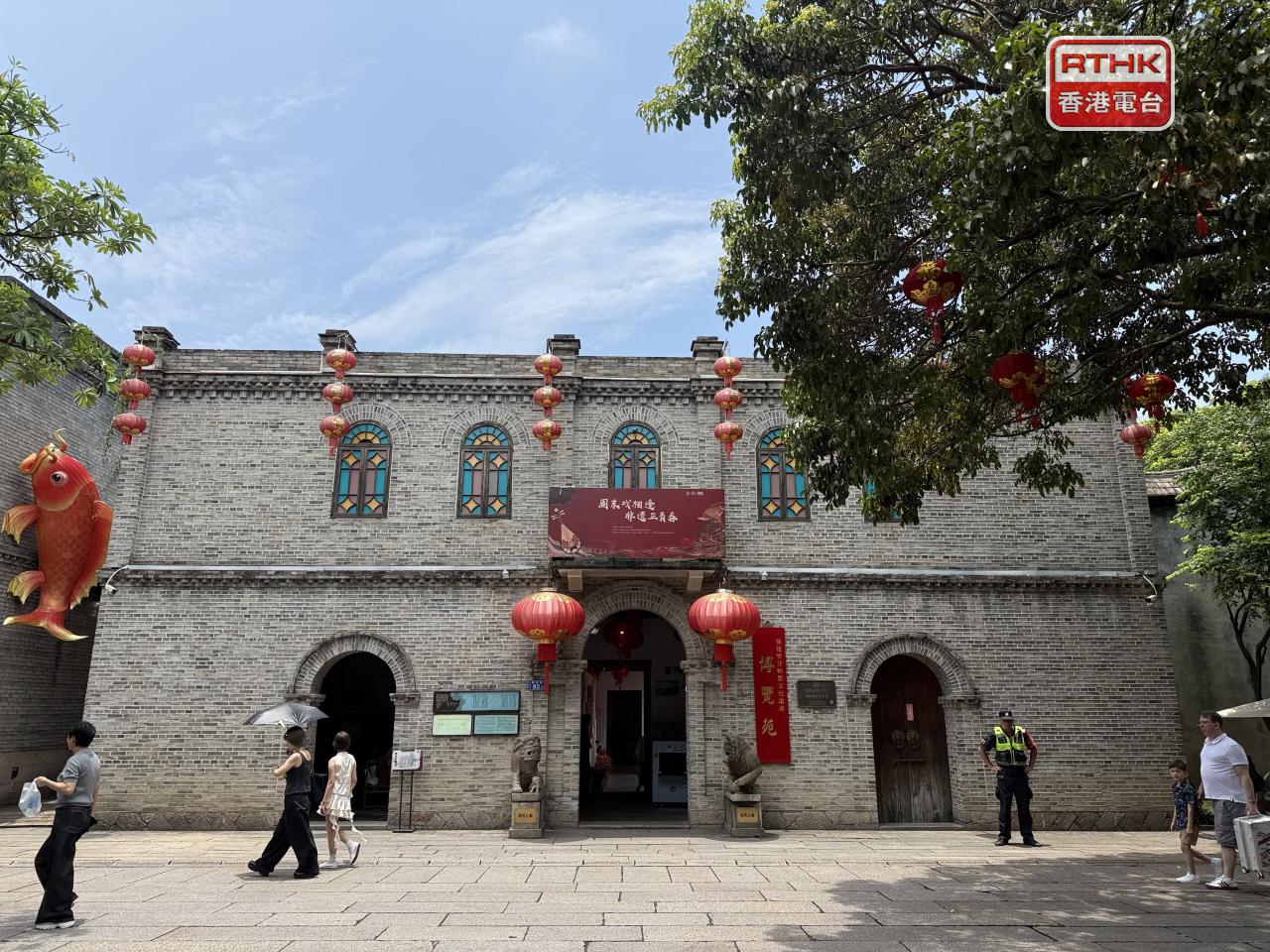 福建省非物質文化遺產博覽苑座落於一座300多年歷史的古建築內，行政長官李家超日前到訪福建時曾前往參觀。(趙嘉駿攝)