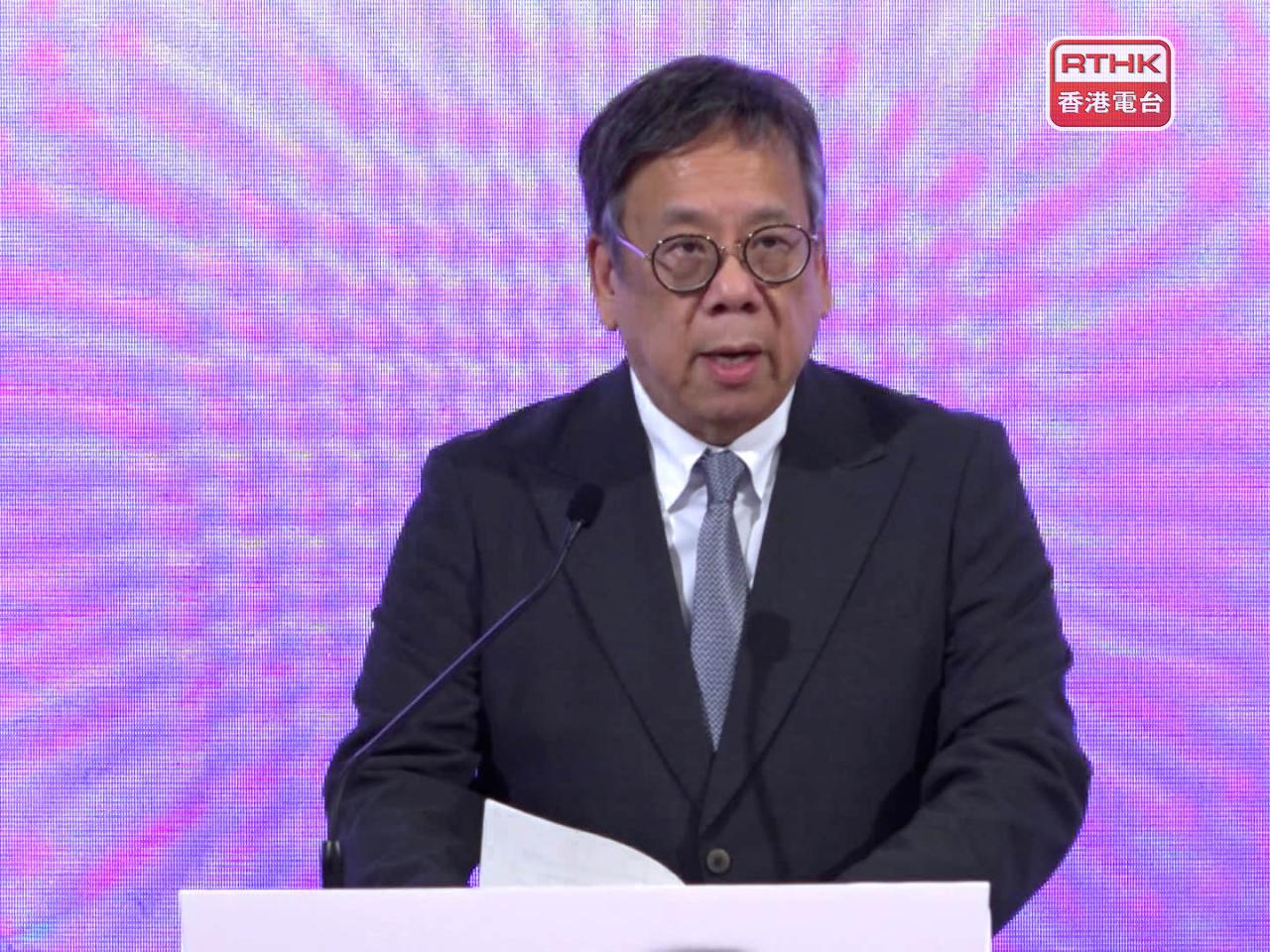 丘應樺指，發展電子商貿、推動企業數碼轉型，以及協助企業開拓新市場，對提升香港競爭力具有重大意義。（陳苑禧攝）