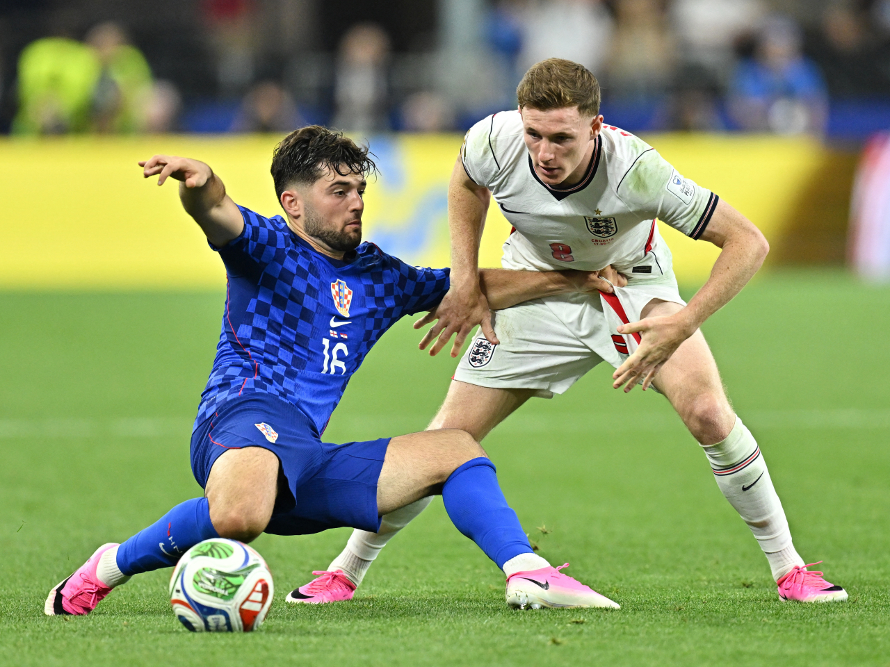 Anderson, right, has started in both of England's group matches at the World Cup so far. Photo: Reuters