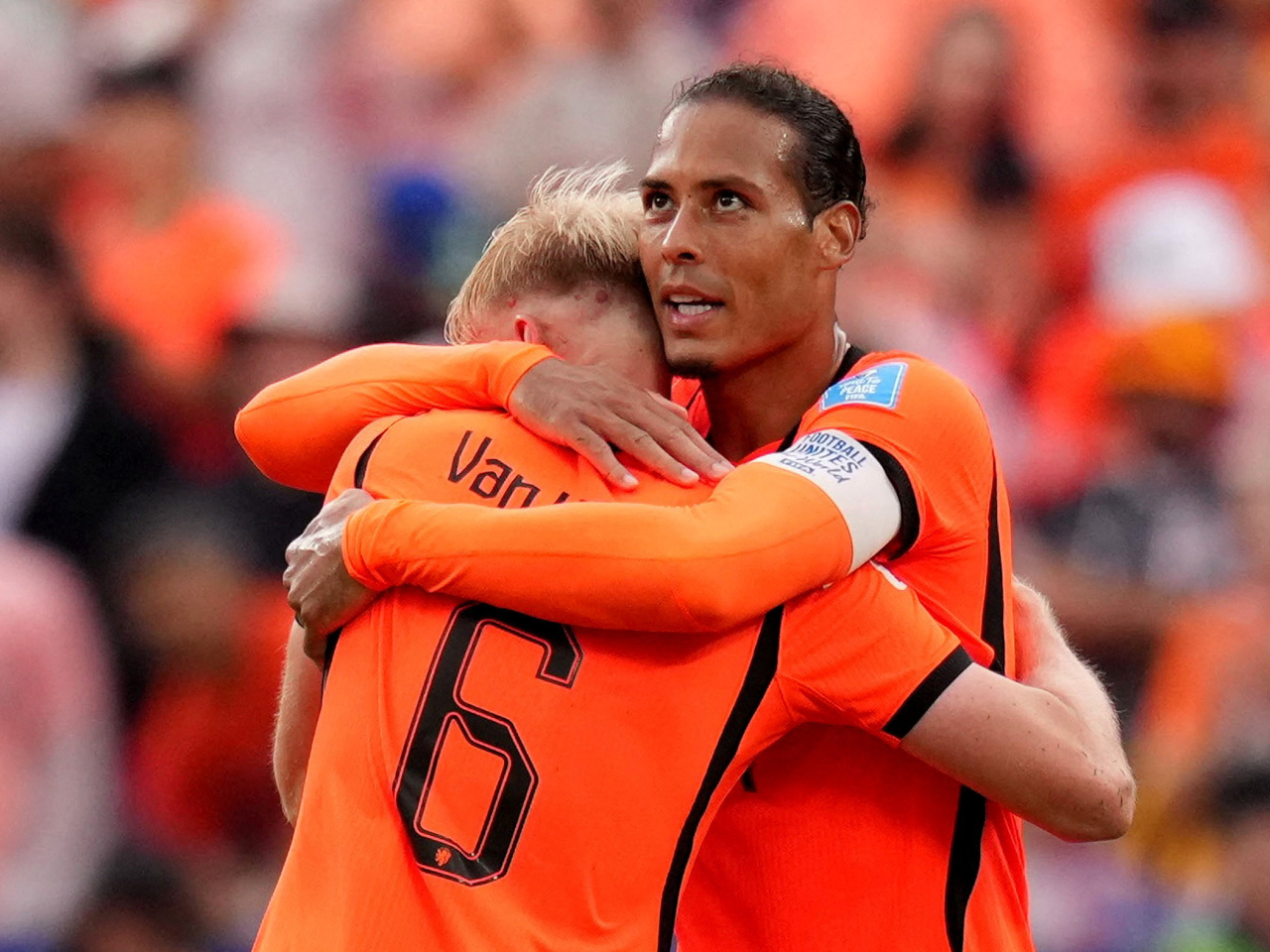 The Netherlands beat Tunisia 3-1 to top Group F. Photo: Reuters