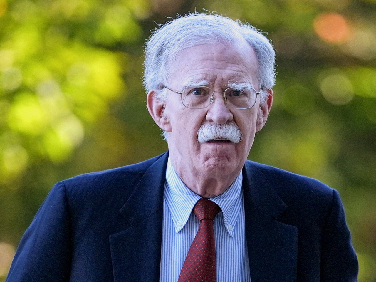 The 77-year-old Bolton pleaded guilty to sharing secret files, and faces up to five years in prison and a US$2.25 million fine. Photo: Reuters