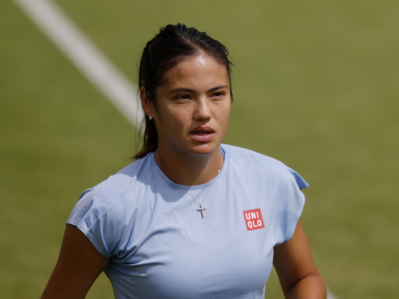 Raducanu was slated to start her Wimbledon campaign against Croatia's Antonia Ruzic. Photo: Reuters