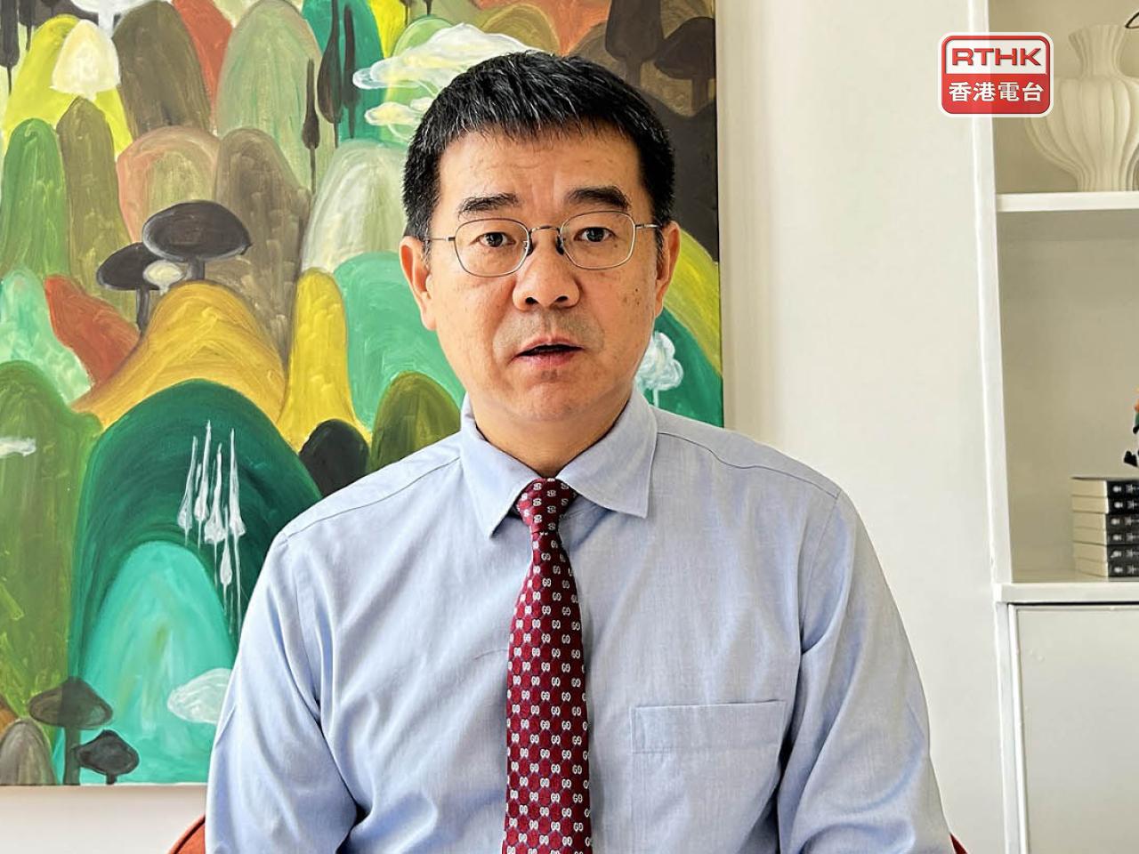 宋忠平認為，解放軍到香港展示及訪問已經常態化，可加強對市民的國防教育，讓他們感受祖國國防力量的強大。（港台圖片）