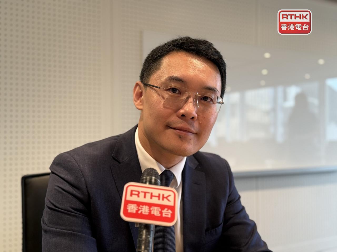 Bruce Pang says the AI boom will continue to fuel export growth. Photo: RTHK