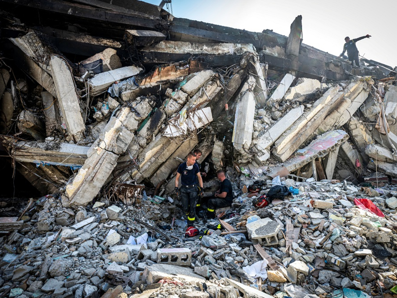 The twin earthquakes have left at least 1,700 people dead and tens of thousands missing. Photo: Reuters