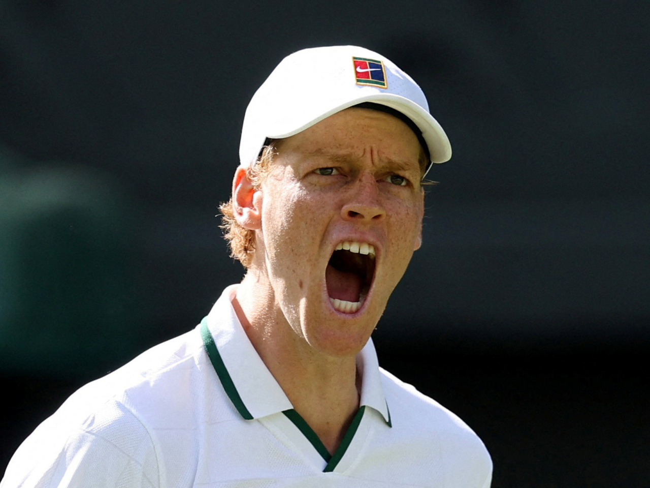 World number one Jannik Sinner battled through a foot injury to move into the second round. Photo: Reuters