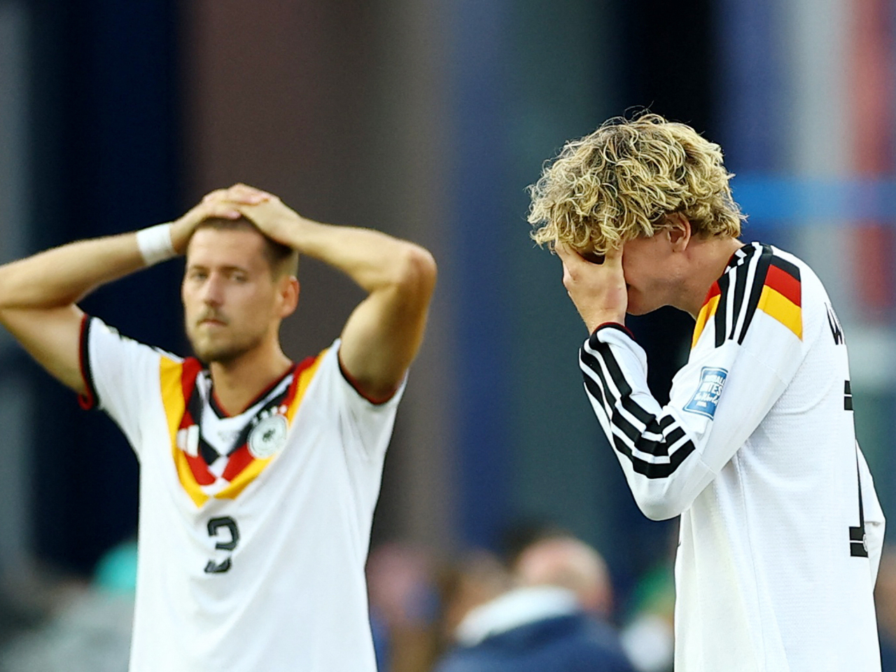 The result marked Germany's first-ever penalty shoot-out defeat at the World Cup. Photo: Reuters
