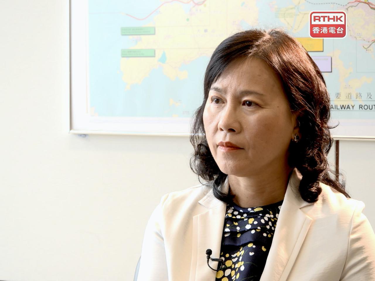 陳美寶希望西九項目可成為香港首個常態化商業營運的自動駕駛項目。（港台圖片）