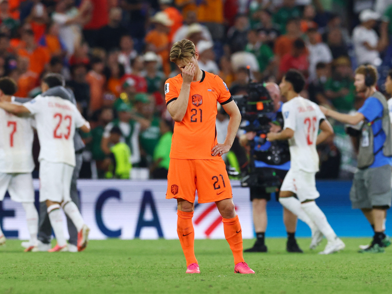 The drought for a first-ever World Cup title continues for the Netherlands. Photo: Reuters