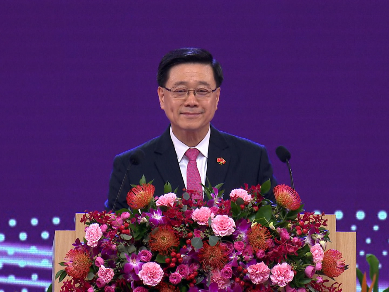 Chief Executive John Lee says the five-year plan is a vital step towards ensuring economic and social advancement.