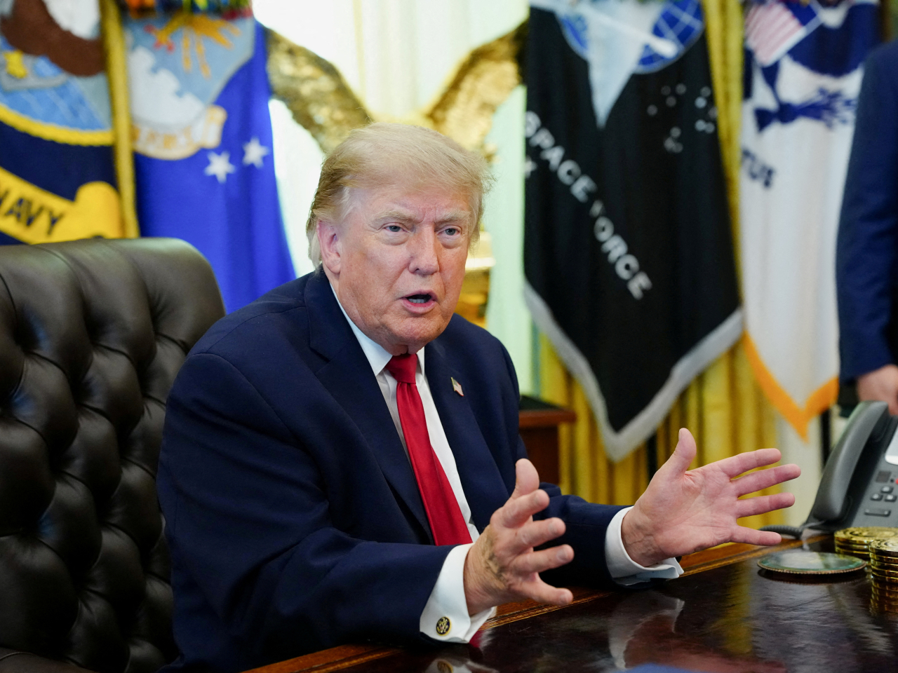 Donald Trump's crypto activities are the main reason for his fortune rising from US$2.3 billion to US$6.5 billion. File photo: Reuters