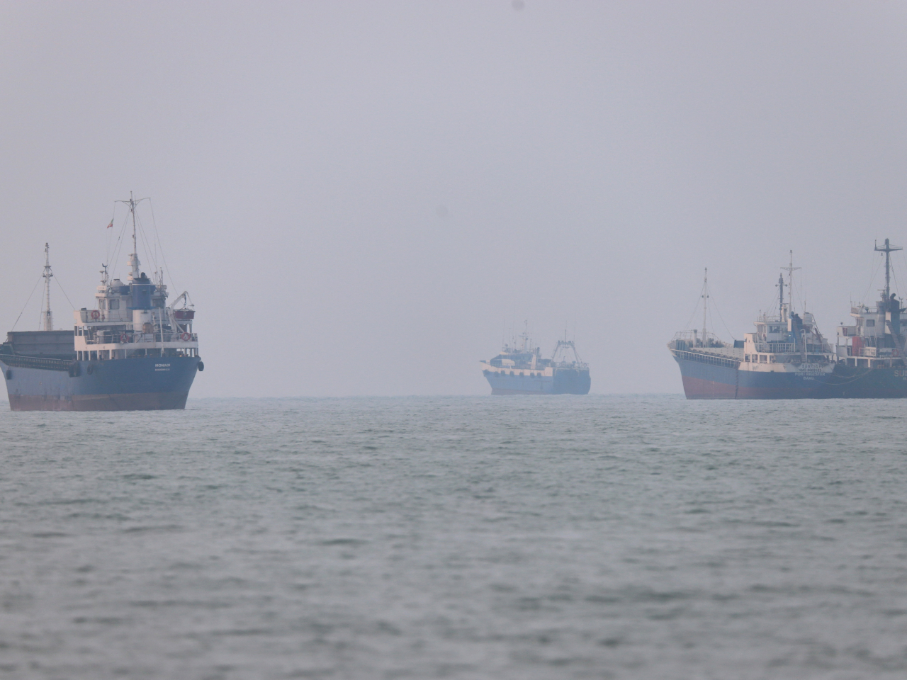 Iranian television said a ship ran aground in the Strait of Hormuz after not sailing through the country&rsquo;s approved route. File photo: Reuters